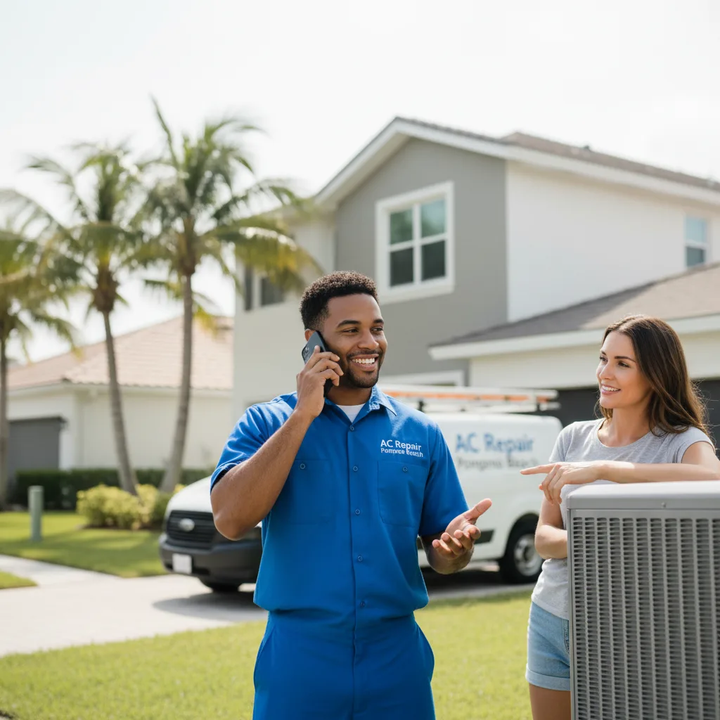 AC Repair Pompano Beach customer support in Upland